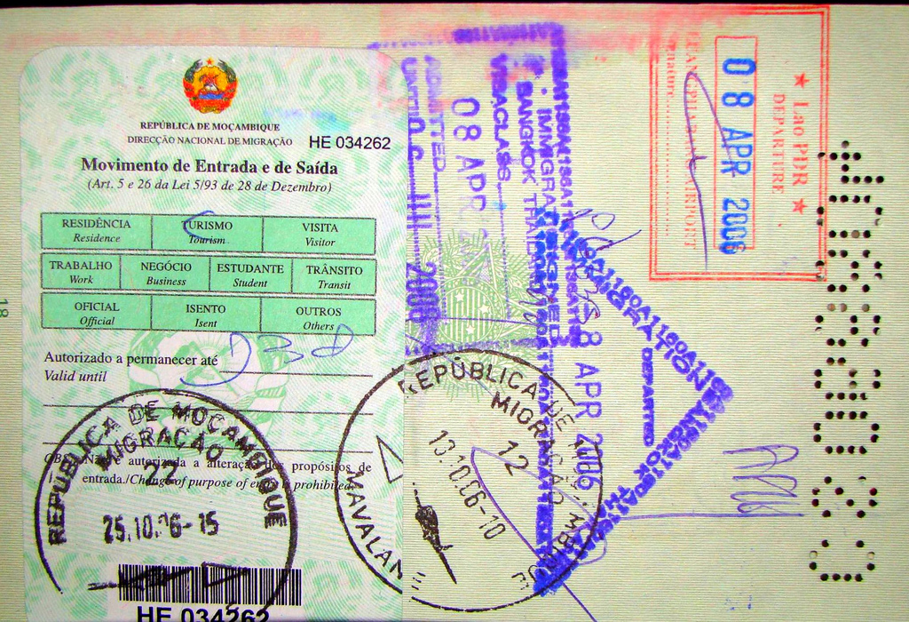 mozambique tourist visa cost