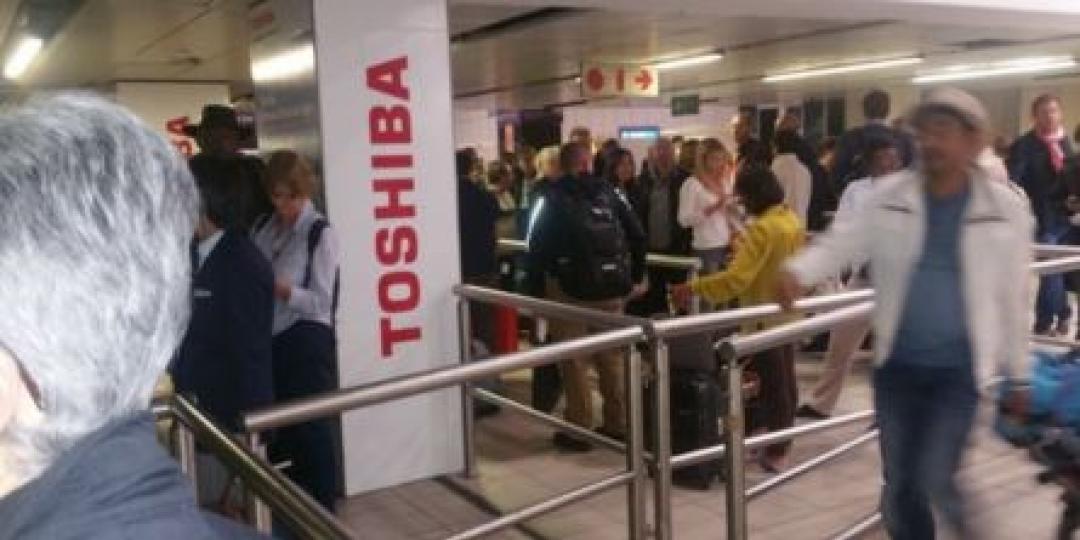 Passengers take, reportedly, up to three hours to clear immigration.