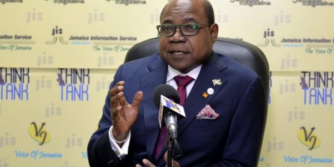 Centre founder and Jamaican Minister of Tourism, Edmund Bartlett announces the crisis centre.