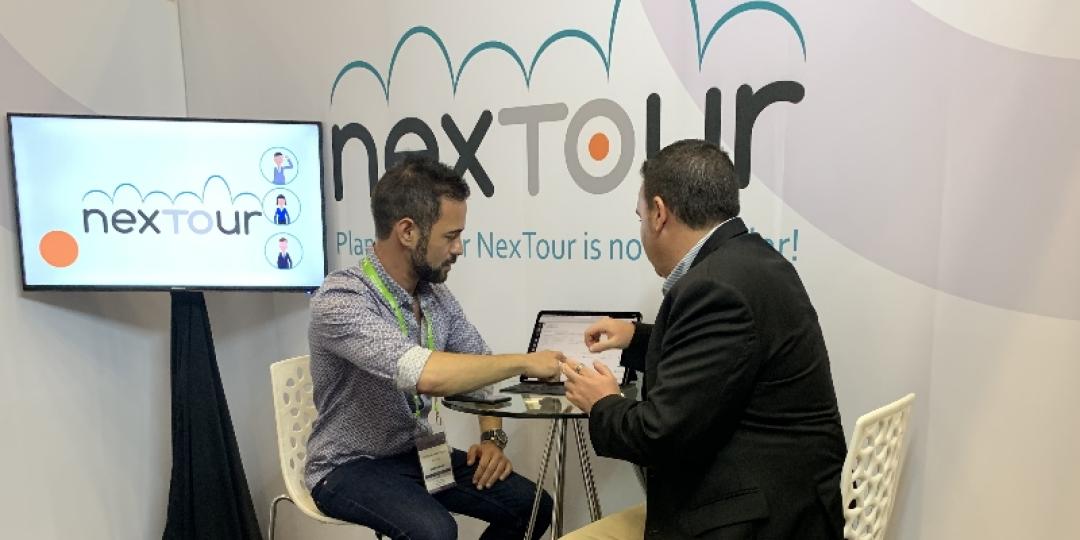 Frederic Fronteddu, Co-Founder and CEO of Nextour talking through the new software.
