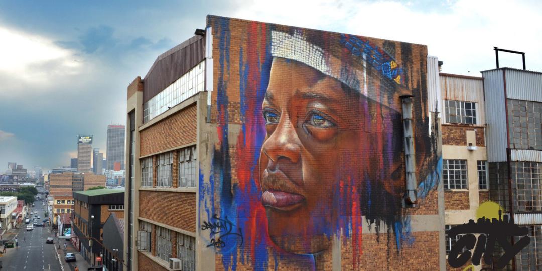 Graffiti in Gauteng is an art form on its own.
