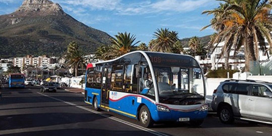 A MyCiTi bus seen in Cape Town. 