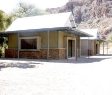 The newly opened Naukluft Campsite is situated in the Namib-Naukluft National Park.