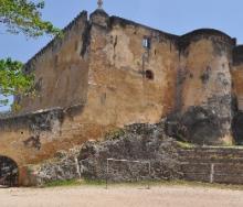 Fort Jesus in Mombasa was built in the 16th century.