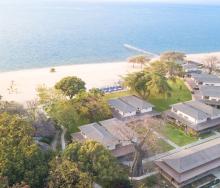 The Lake Suites and Sunset Villa have views of the beach.