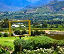 Wine farms, such as Haute Cabrière, draw a massive influx of international tourists.