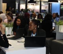 Gauteng stand at Meetings Africa 2022.